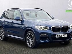 Blue Used 2019 BMW X3 M Sport SUV | £23,799 (Fair price)