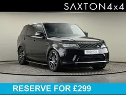 Black Used 2021 Land Rover Range Rover Sport HSE SUV | £37,150
