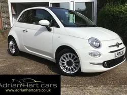 White Used 2017 Fiat 500 Lounge Hatchback | £6,600 (Fair price)