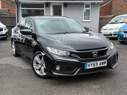 Black Used 2019 Honda Civic SR Hatchback | £8,995 (Fair price)