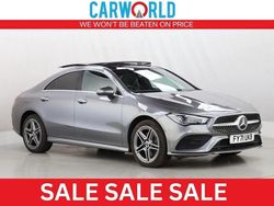 Grey Used 2021 Mercedes CLA250e AMG Line Premium Plus Sedan | £17,965 (Fair price)