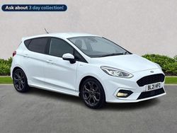 White Used 2021 Ford Fiesta ST-Line Hatchback | £12,925 (Fair price)