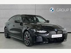Black sapphire metallic paint Used 2025 BMW i4 M Sport Sedan | £46,990 (Good price)