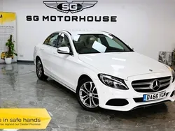 White Used 2016 Mercedes C200 Sedan | £12,985 (Fair price)