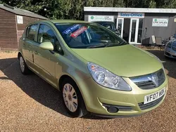 Green Used 2007 Vauxhall Corsa Club Hatchback | £3,495 (Fair price)