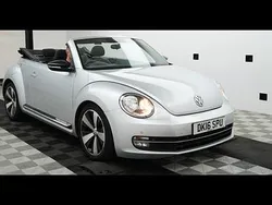 Silver Used 2016 VW Beetle Sportline Cabriolet | £12,995 (Fair price)