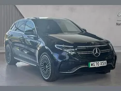 Cavansite blue metallic Used 2020 Mercedes EQC400 AMG Line Premium SUV | £23,382 (Fair price)