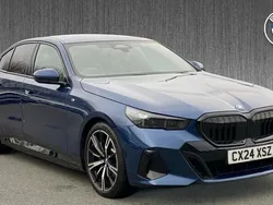 Blue Used 2024 BMW 530e M Sport | £47,499