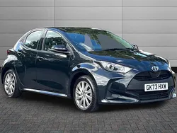 Eclipse black Used 2023 Toyota Yaris Hybrid Hatchback | £15,795 (Fair price)