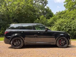 Santorini black metallic Used 2019 Land Rover Range Rover Sport SVR SUV | £44,950 (Good price)