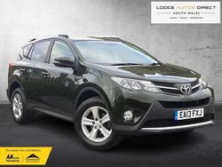 Green Used 2013 Toyota RAV4 SUV | £8,790 (Fair price)
