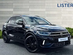 Deep black New 2025 VW T-Roc Black Edition SUV | £36,590 (Fair price)