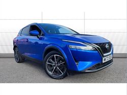 Blue Used 2022 Nissan Qashqai Tekna SUV | £23,635 (A bit pricey)