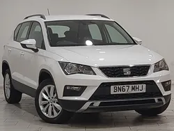 White Used 2017 Seat Ateca Ecomotive SUV | £9,998 (Fair price)