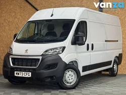 White Used 2023 Peugeot Boxer Premium Van | £21,400 (Fair price)