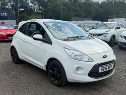 White Used 2016 Ford Ka Zetec Hatchback | £5,250 (Fair price)