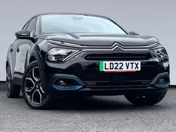 Black Used 2022 Citroën e-C4 Shine Hatchback | £13,495 (Fair price)