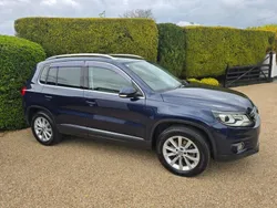 Blue Used 2013 VW Tiguan SEL SUV | £10,994 (Fair price)