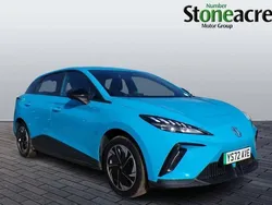 Blue Used 2022 MG MG4 EV SE Hatchback | £12,995 (Good price)
