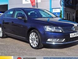 Blue Used 2014 VW Passat Executive Sedan | £7,495 (Fair price)