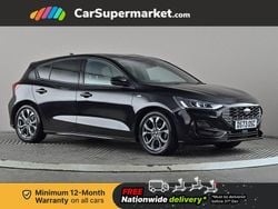 Black Used 2023 Ford Focus ST-Line Hatchback | £15,976 (Fair price)