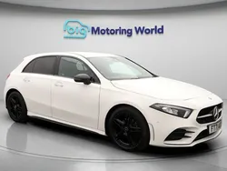 White Used 2022 Mercedes A180 AMG line Hatchback | £21,000 (Fair price)