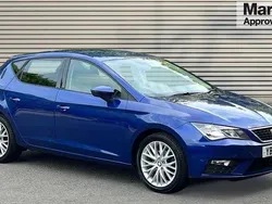Blue Used 2018 Seat Leon SE Dynamic Hatchback | £11,698 (Fair price)