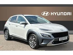 Grey Used 2021 Hyundai Kona Premium SUV | £15,332 (Fair price)