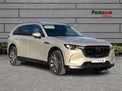 Silver Used 2025 Mazda CX-80 Exclusive-Line SUV | £36,825 (Good price)