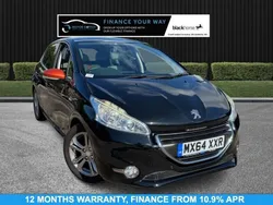 Black Used 2014 Peugeot 208 Roland Garros Hatchback | £5,895 (Fair price)