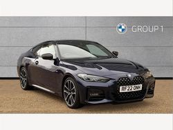 Blue Used 2022 BMW 420 M Sport Coupe | £31,995 (Fair price)