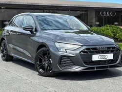 Grey New 2025 Audi A3 Sportback e-tron Black Edition Sedan | £37,995