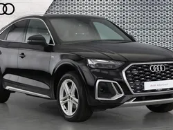Black Used 2022 Audi Q5 S-Line SUV | £34,364 (Fair price)