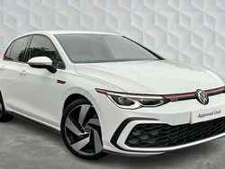 White Used 2021 VW Golf VIII GTI Hatchback | £27,211 (Fair price)