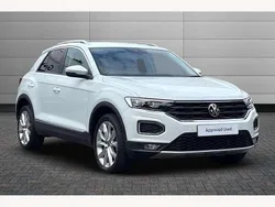 White Used 2021 VW T-Roc SEL SUV | £22,395 (Fair price)