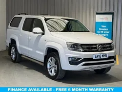 White Used 2018 VW Amarok Highline Pickup | £15,985 (Good price)