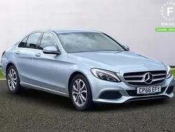 Silver Used 2016 Mercedes C200 Active Sedan | £12,899 (Fair price)