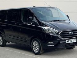Black Used 2022 Ford Transit Custom Limited Van | £23,995 (Good price)