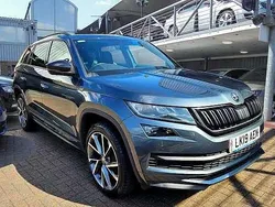 Quartz grey metallic Used 2019 Skoda Kodiaq SportLine SUV | £21,480 (Fair price)