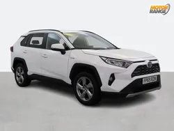 White Used 2019 Toyota RAV4 Hybrid Design SUV | £21,295 (Fair price)