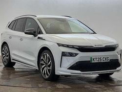 White Used 2025 Skoda Enyaq iV SportLine SUV | £36,340