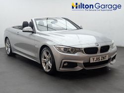 Silver Used 2015 BMW 420 M Sport Cabriolet | £11,750 (Good price)