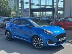 Desert island blue Used 2023 Ford Puma ST-Line SUV | £20,311 (Fair price)