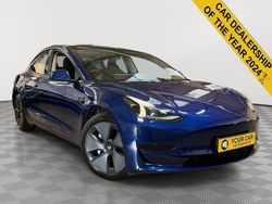 Blue Used 2021 Tesla Model 3 Standard Range Sedan | £17,699 (Fair price)