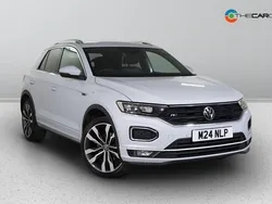 Silver Used 2021 VW T-Roc R-line SUV | £21,975 (Fair price)