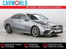 Grey Used 2021 Mercedes A180 AMG line Sedan | £15,700 (Good price)