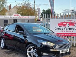 Black Used 2016 Ford Focus Zetec Hatchback | £3,995 (Fair price)