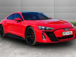 Red Used 2024 Audi e-tron GT quattro Comfort Sedan | £80,990