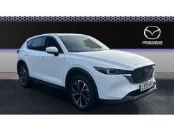 White Used 2023 Mazda CX-5 Exclusive-Line SUV | £20,352 (Fair price)