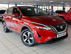 Red Used 2023 Nissan Qashqai N-Connecta SUV | £24,289 (Good price)